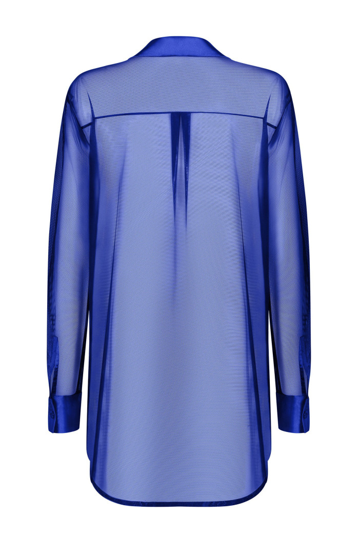 Платье-рубашка прозрачное Obsessive Stellya