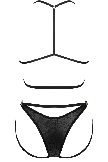 Комплект - бюст з трусиками Obsessive Cobra Nive set