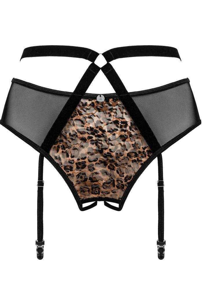 Трусики-пояс з вирізом Obsessive ALLUNES