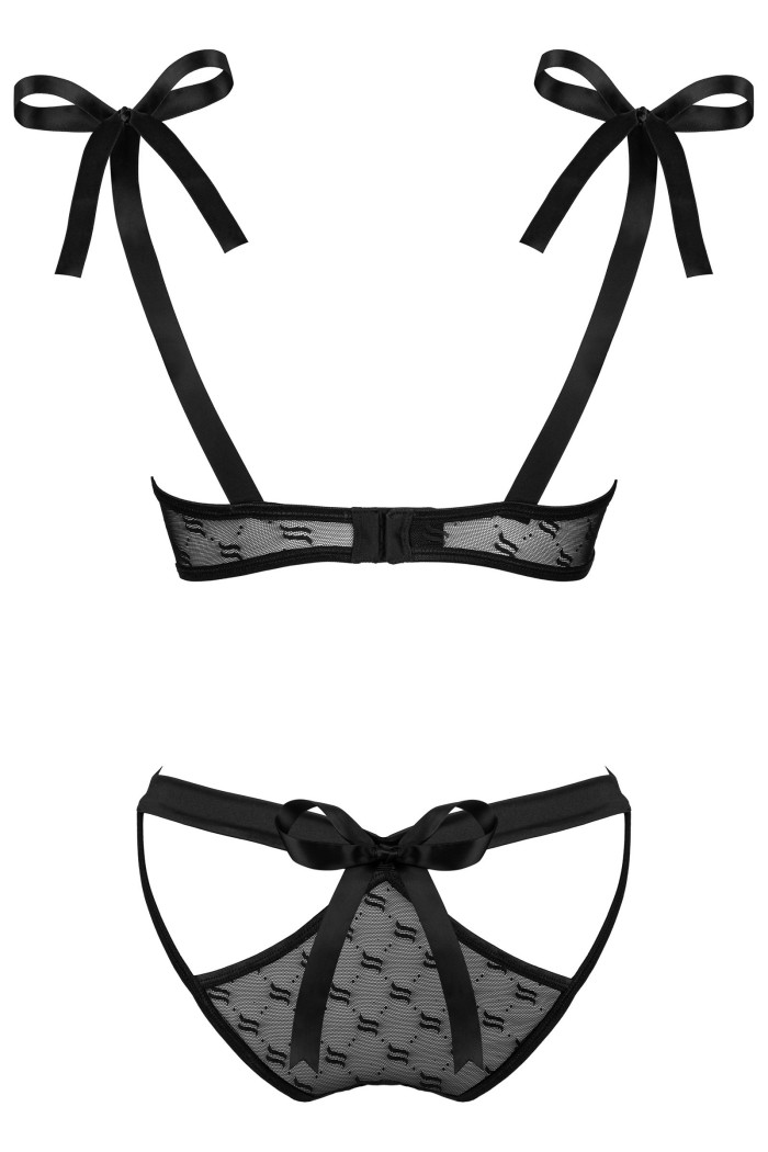 Комплект білизни з принтом Obsessive Obsessivia set