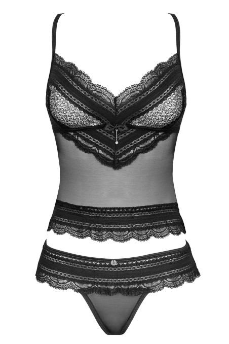 Комплект - топ з трусиками Obsessive Ivannes set