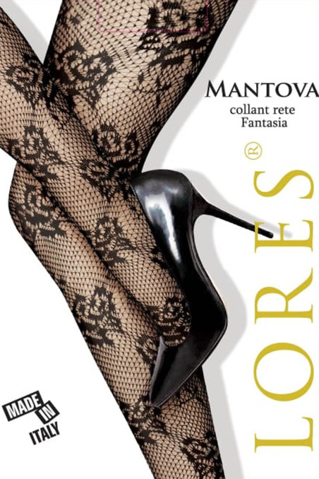 Колготки ажурные с принтом Lores MANTOVA