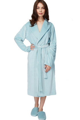 Жіночий халат із велсофта Naviale LH561-05 LUX