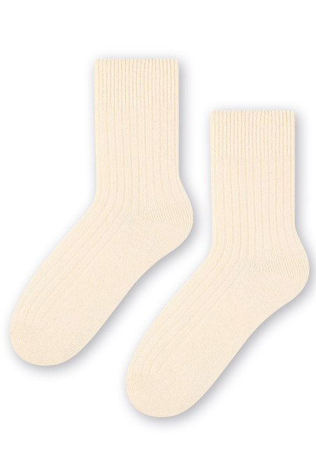 Шкарпетки жіночі теплі в рубчик з вовни STEVEN 093 Wool