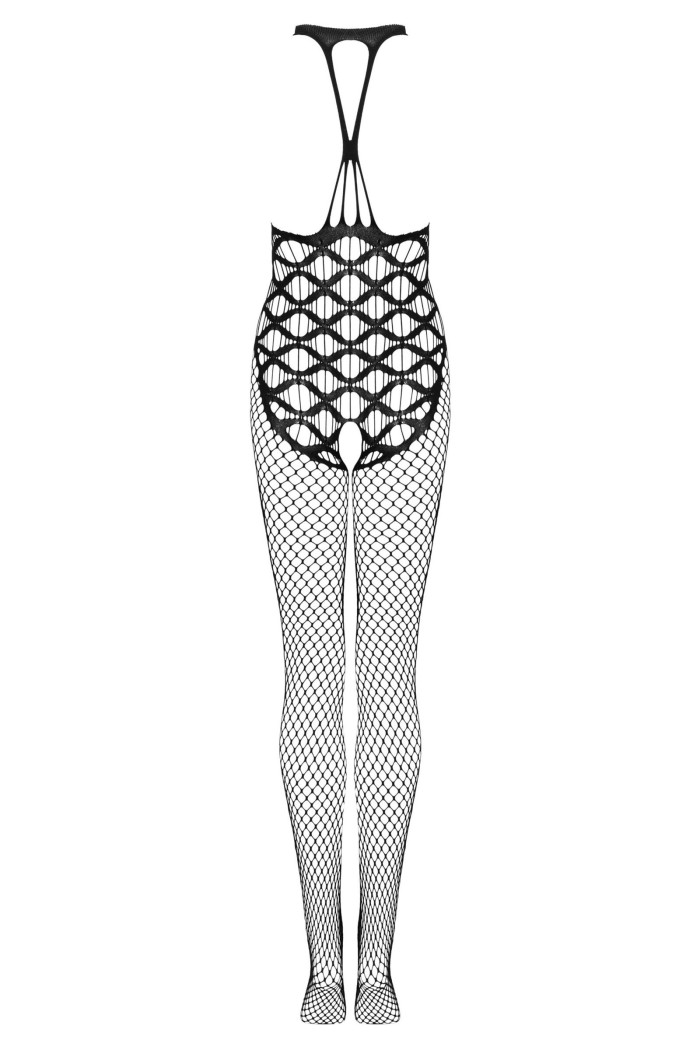 Комбінезон-сітка з вирізом Obsessive G332