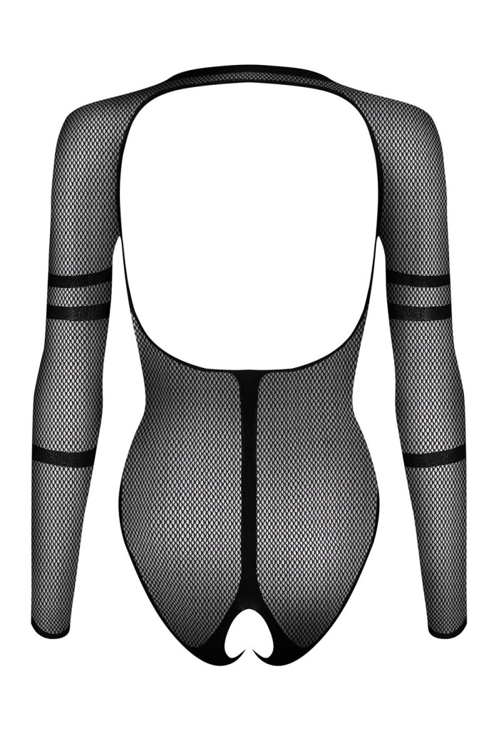 Боді-сітка з відкритою зоною бікіні Obsessive B137