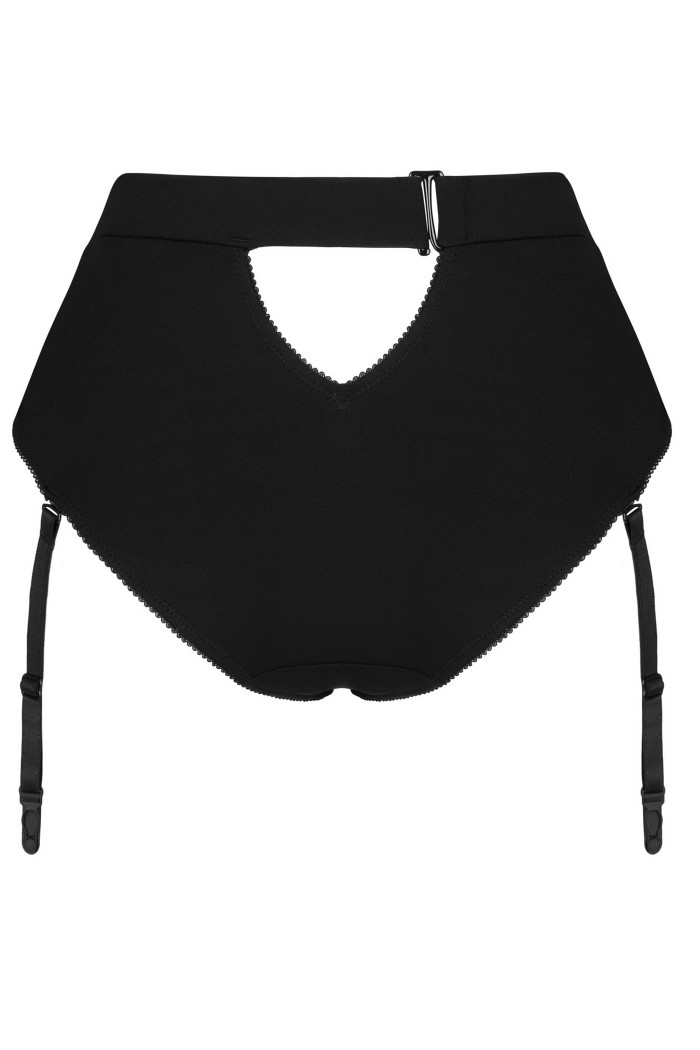 Трусики с пажами для чулок Obsessive Editya garter