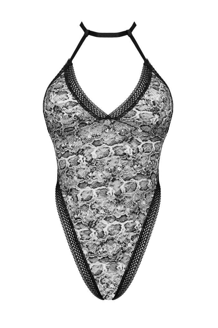 Боді з анімалістичним принтом Obsessive Xenita