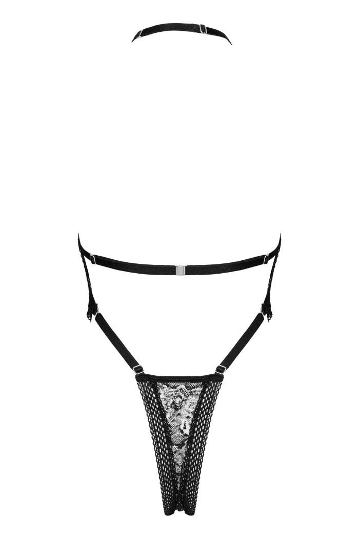 Боді з анімалістичним принтом Obsessive Xenita