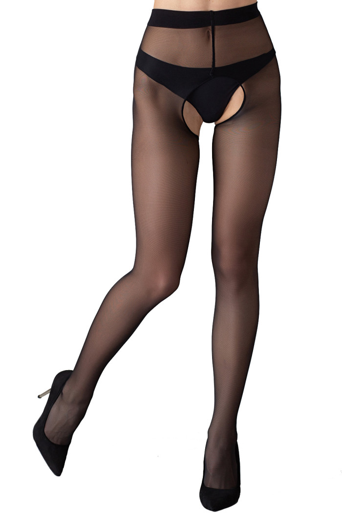 Колготки с вырезом GIULIA Intimo Plus 20 model 1