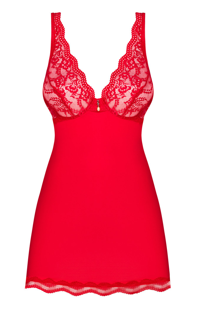 Комбінація з трусиками Obsessive Luvae babydoll