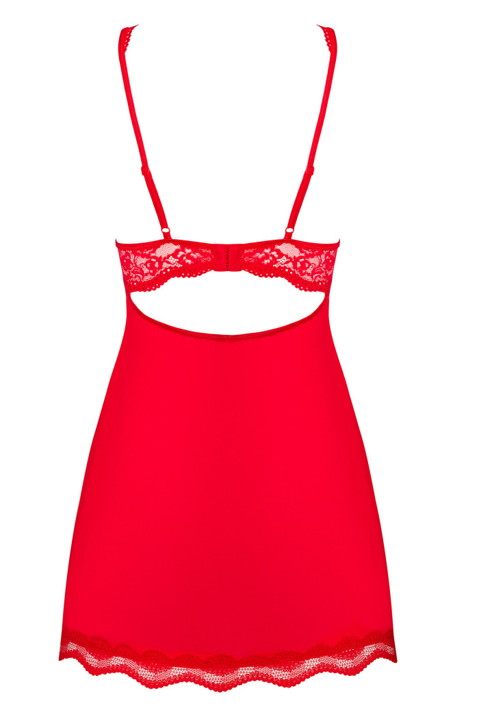 Комбінація з трусиками Obsessive Luvae babydoll