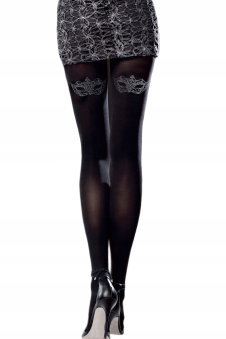 Колготки с аппликацией "Маска" KNITTEX WENECJA 50