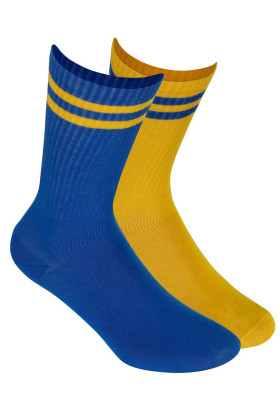 Шкарпетки жовто-блакитні Wola Funky UKRAINA
