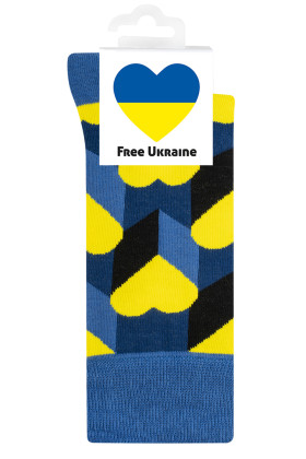 Шкарпетки патріотичні Soxo Free Ukraine