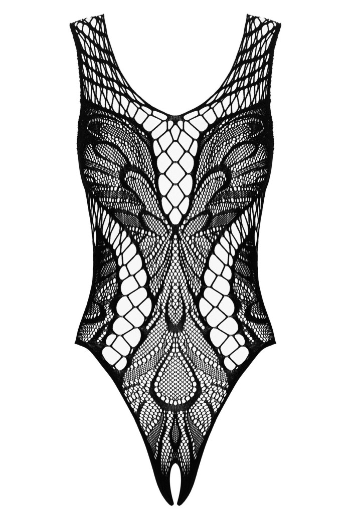 Боді-сітка з вирізом Obsessive B138