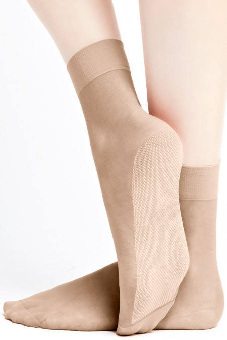 Носки с хлопковой стопою KNITTEX NATURE SOLE 20d