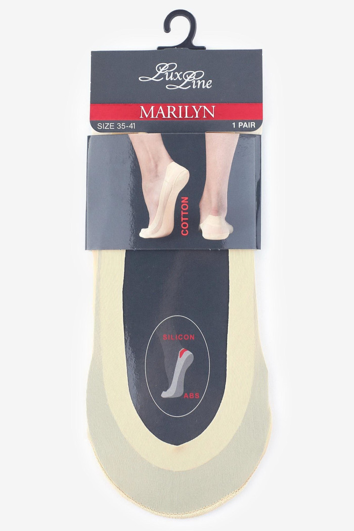 Сліди бавовняні з ABS стопою Marilyn Normal Cotton ABS