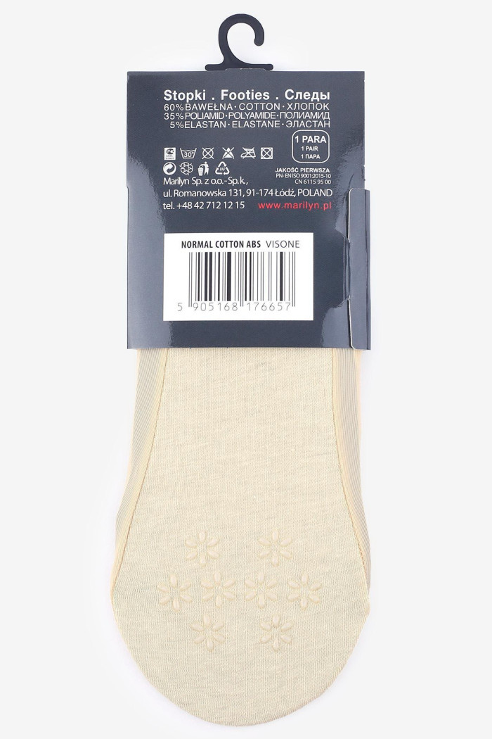 Сліди бавовняні з ABS стопою Marilyn Normal Cotton ABS