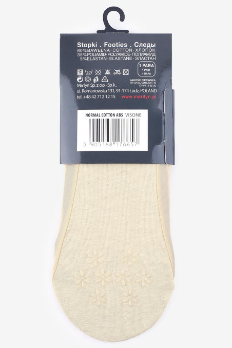 Сліди бавовняні з ABS стопою Marilyn Normal Cotton ABS