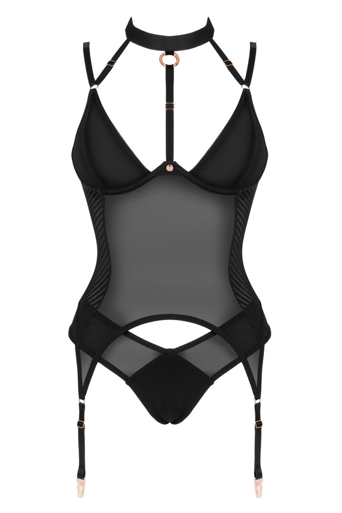 Корсет з трусиками Obsessive Brasica corset