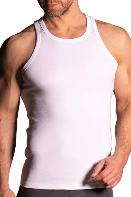 Майка-боксерка чоловіча бавовняна Aura.Via BF023