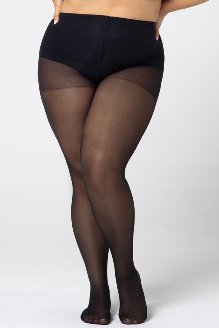 Колготки великого розміру Mona Victoria 30den