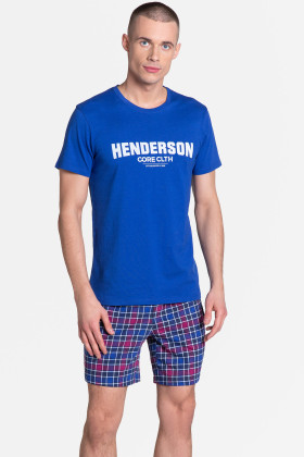 Мужской комплект-пижама с шортами Henderson 38874 Lid