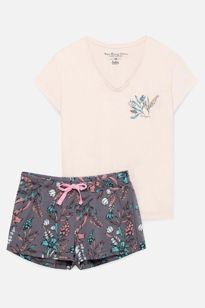 Женская пижама с шортами HENDERSON 39610 NORY