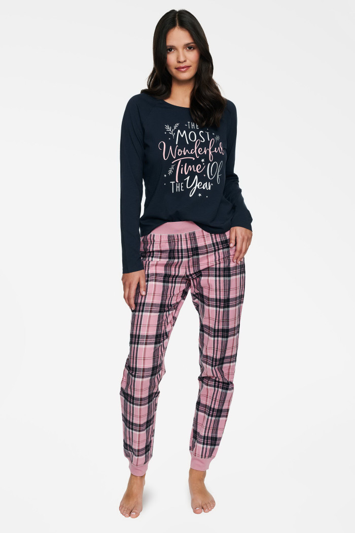 Піжама жіноча з брюками HENDERSON 40120 HELLO