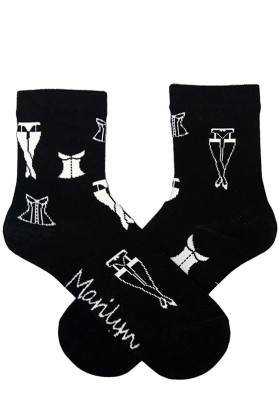 Шкарпетки жіночі з принтом "Білизна" MARILYN Lingerie