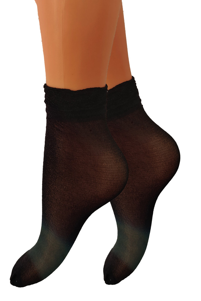 Шкарпетки прозорі з люрексом InSecret Lurex Grand 30den (2 пари)