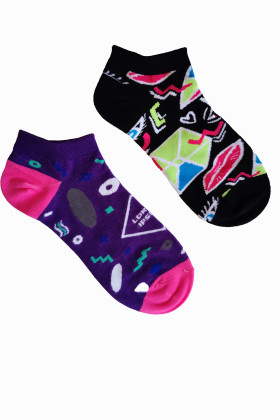 Шкарпетки короткі кольорові Nicen Y128-2 (2пари)