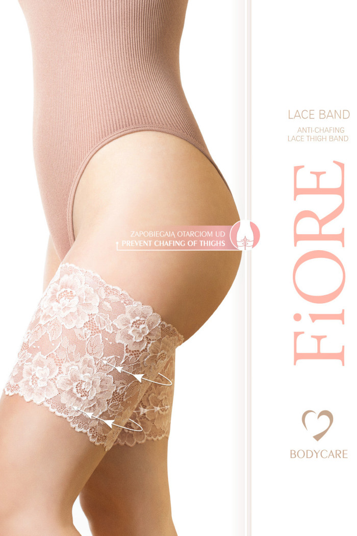 Стрічки-бандалетки на стегна захисні мереживні Fiore LACE BAND