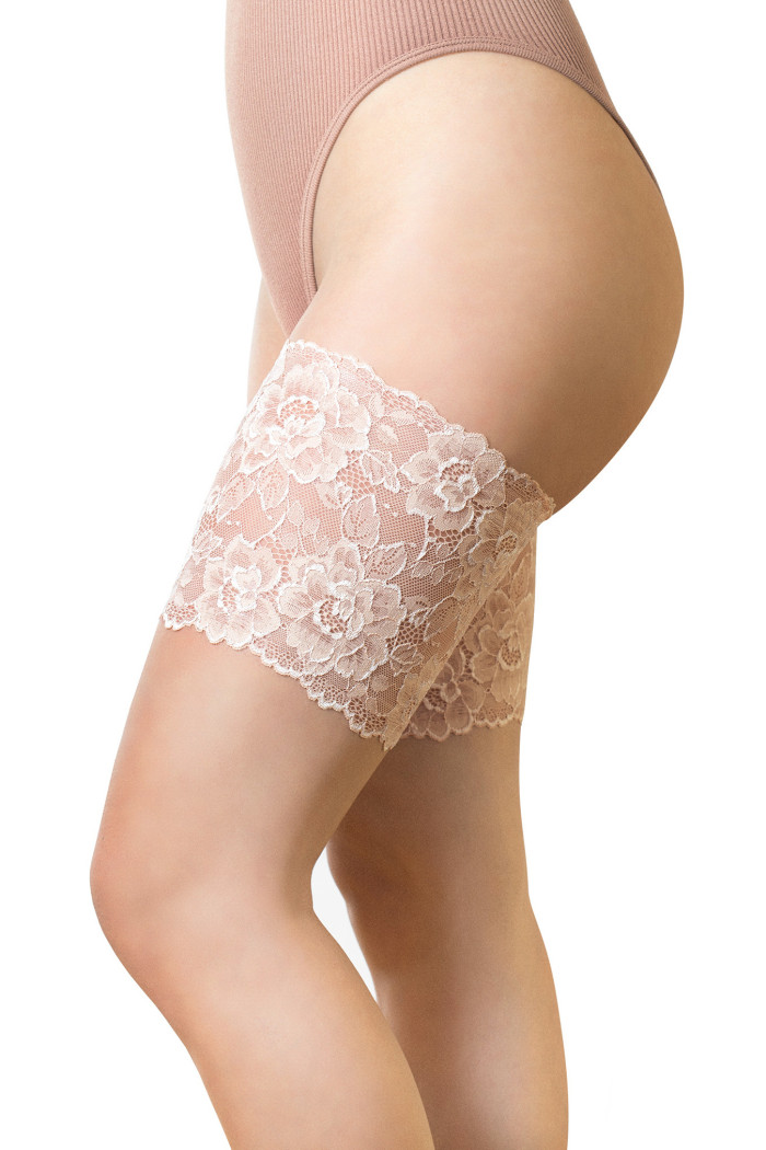 Стрічки-бандалетки на стегна захисні мереживні Fiore LACE BAND