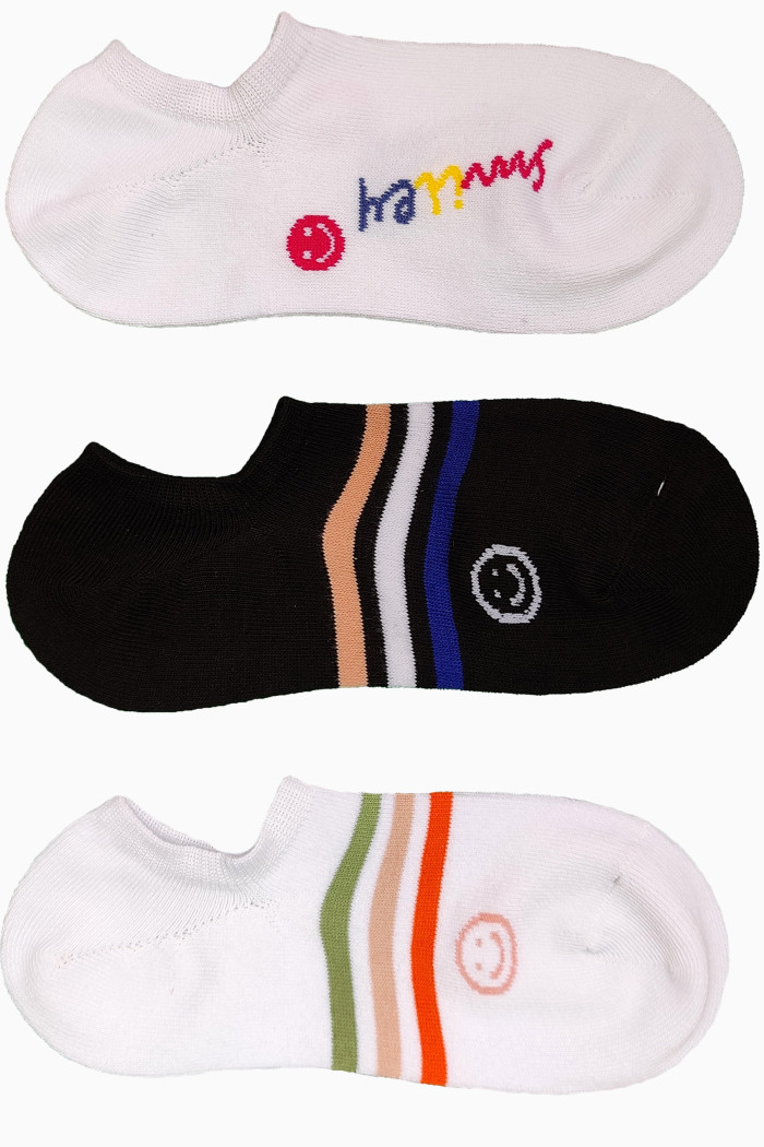 Шкарпетки короткі з принтом CaiMax BL28010 (5 пар)