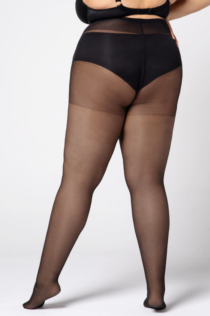 Колготки большого размера Mona Charlotte 20den