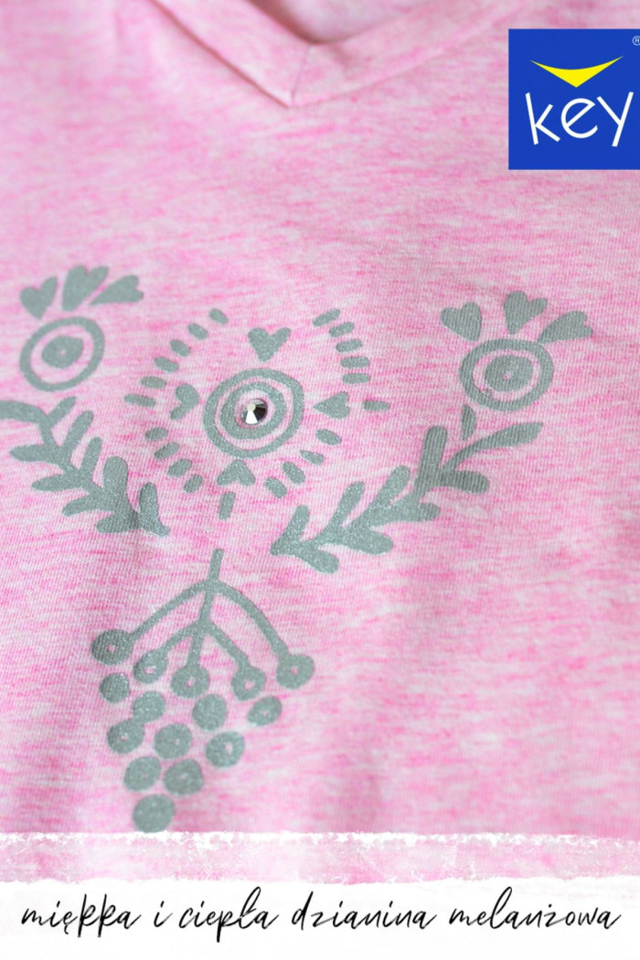 Пижама женская хлопковая с брюками Key LNS 794 B23