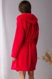 Жіночий теплий халат з капюшоном Key LGD 117 B21