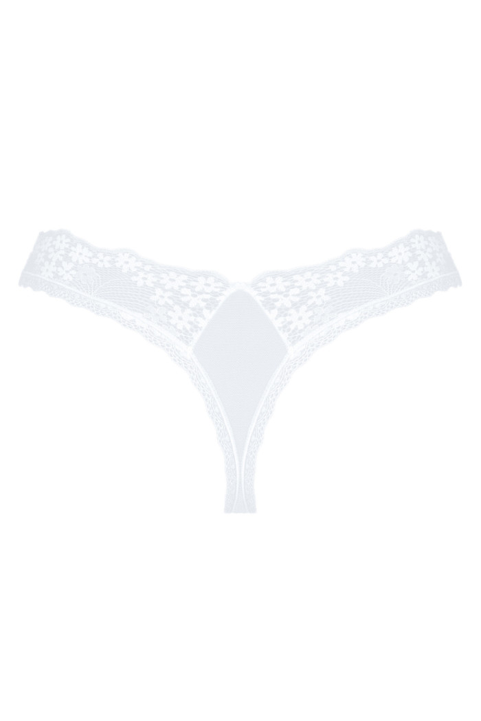Трусики-стринг кружевные Obsessive Heavenlly