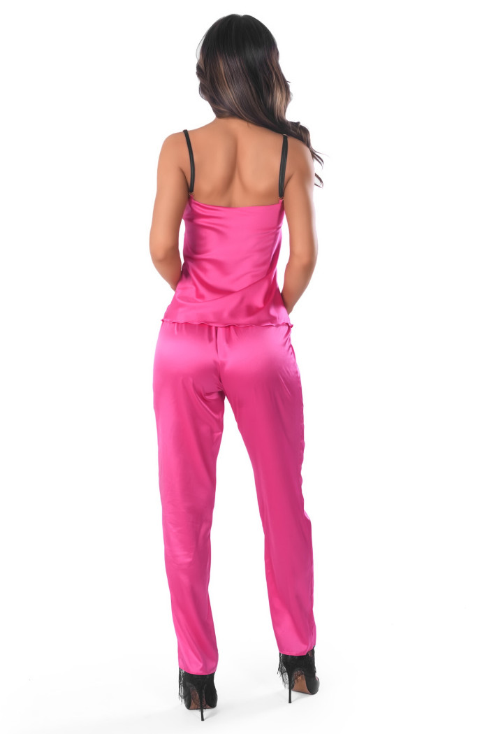 Комплект атласный домашний с брюками Anais Frivolie set pants