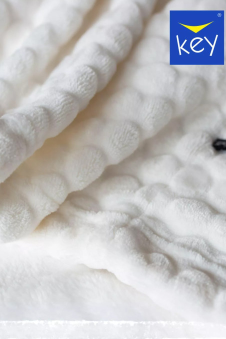 Теплый женский халат с капюшоном Key LGL 179 B23