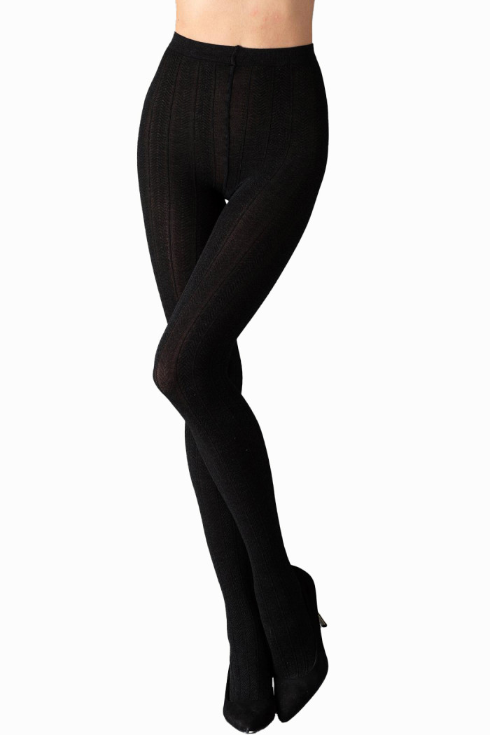 Колготки теплые с вискозой GIULIA Cashmere Touch fashion model 1