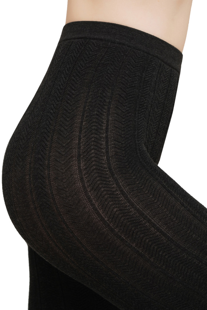 Колготки теплые с вискозой GIULIA Cashmere Touch fashion model 1