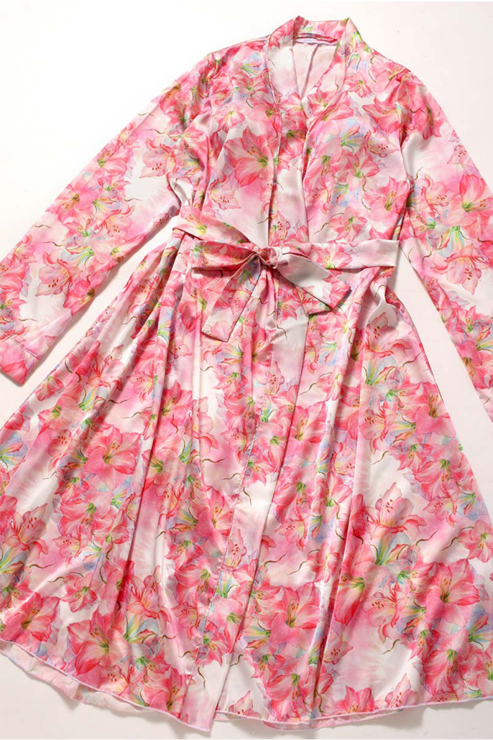 Халатик атласный удлиненный Anais Miyu one robe