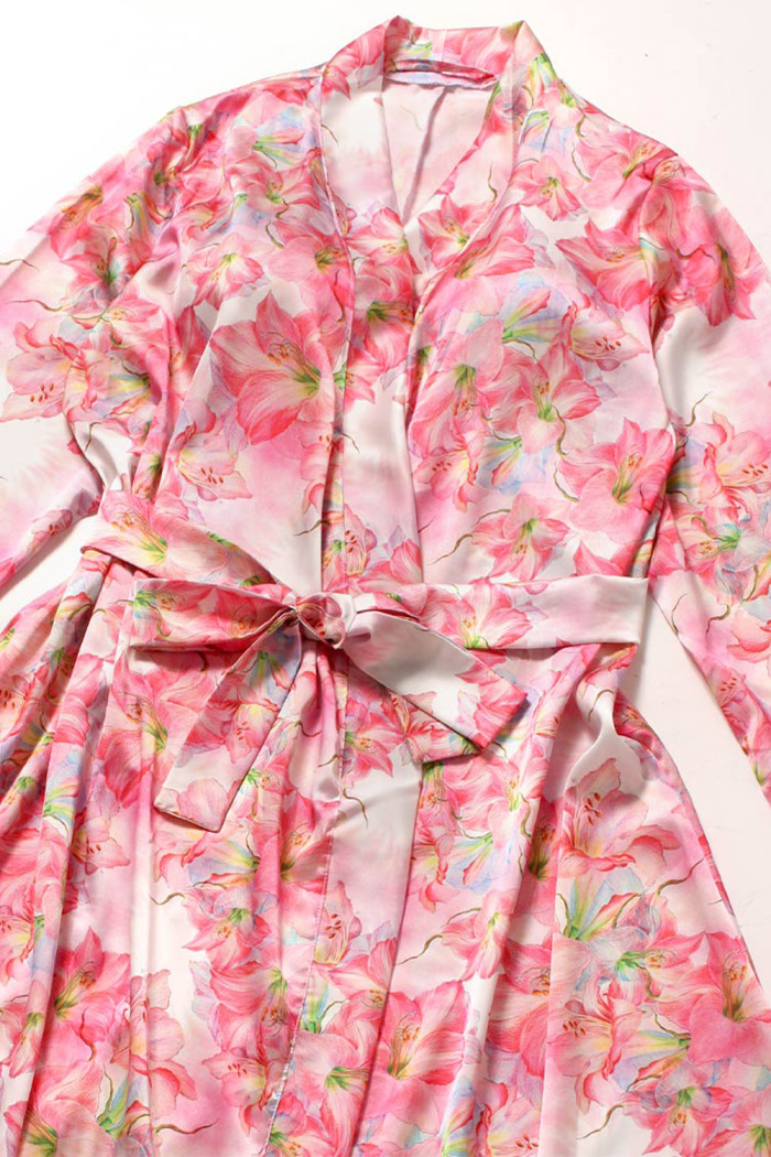 Халатик атласный удлиненный Anais Miyu one robe