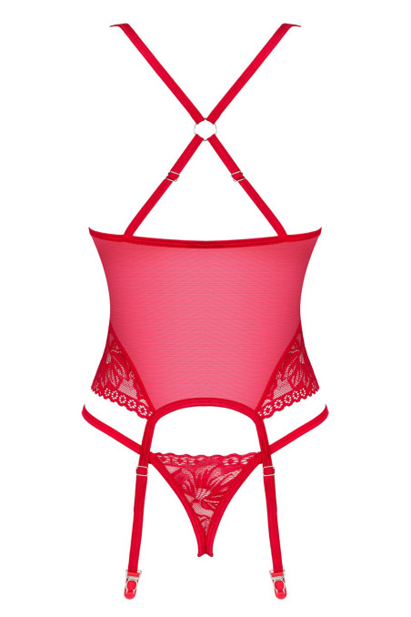 Корсет с трусиками Obsessive Lacelove corset