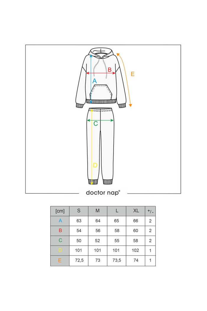 Піжама жіноча тепла фліс велюр з капюшоном Doctor Nap 4549