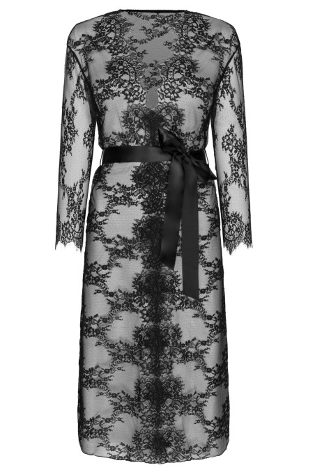 Халатик-пеньюар прозорий мереживний Livia Corsetti Mostina