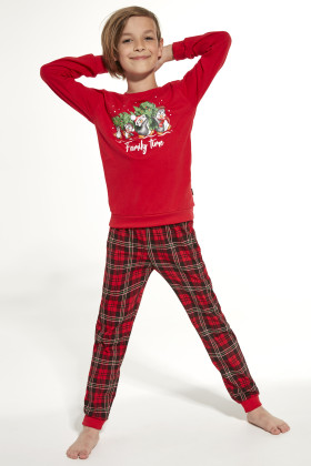 Пижама для мальчика с новогодним принтом CORNETTE 966/137 Family Time
